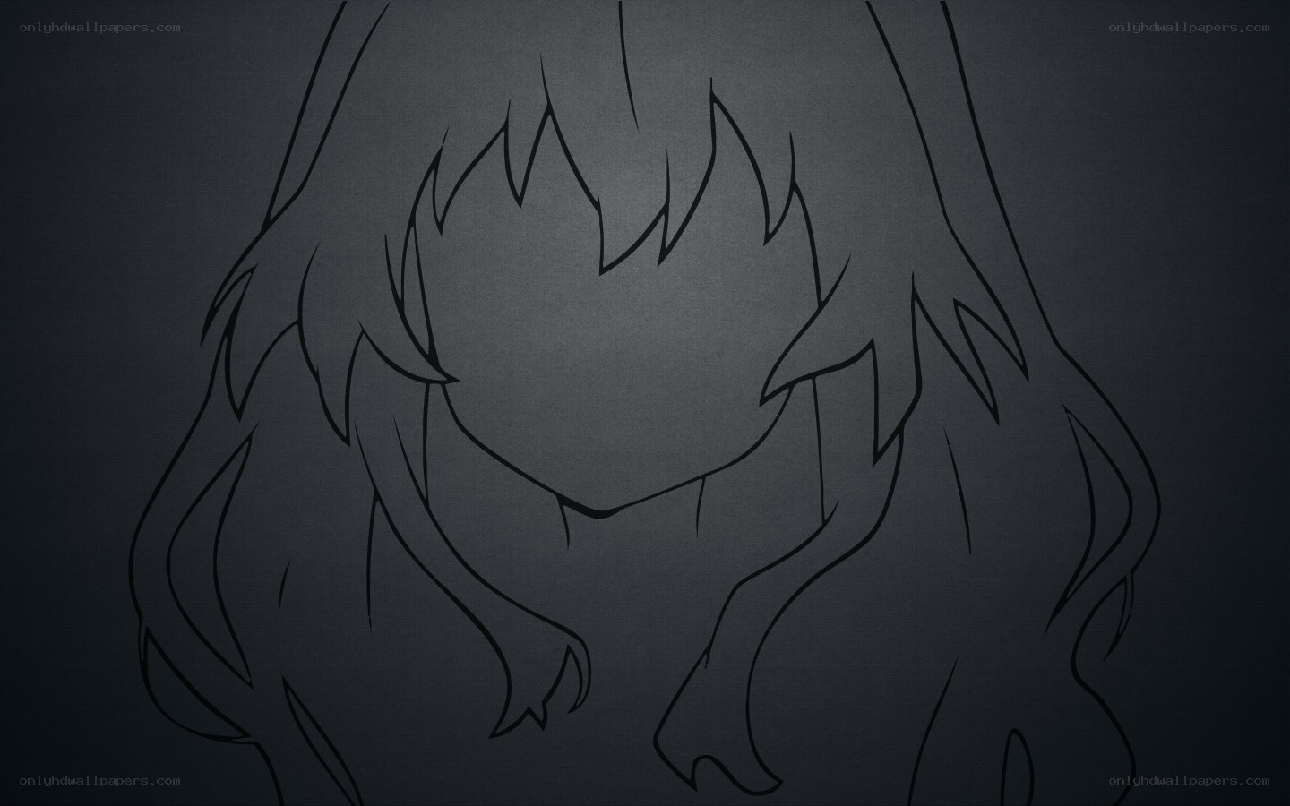 anime character outline
