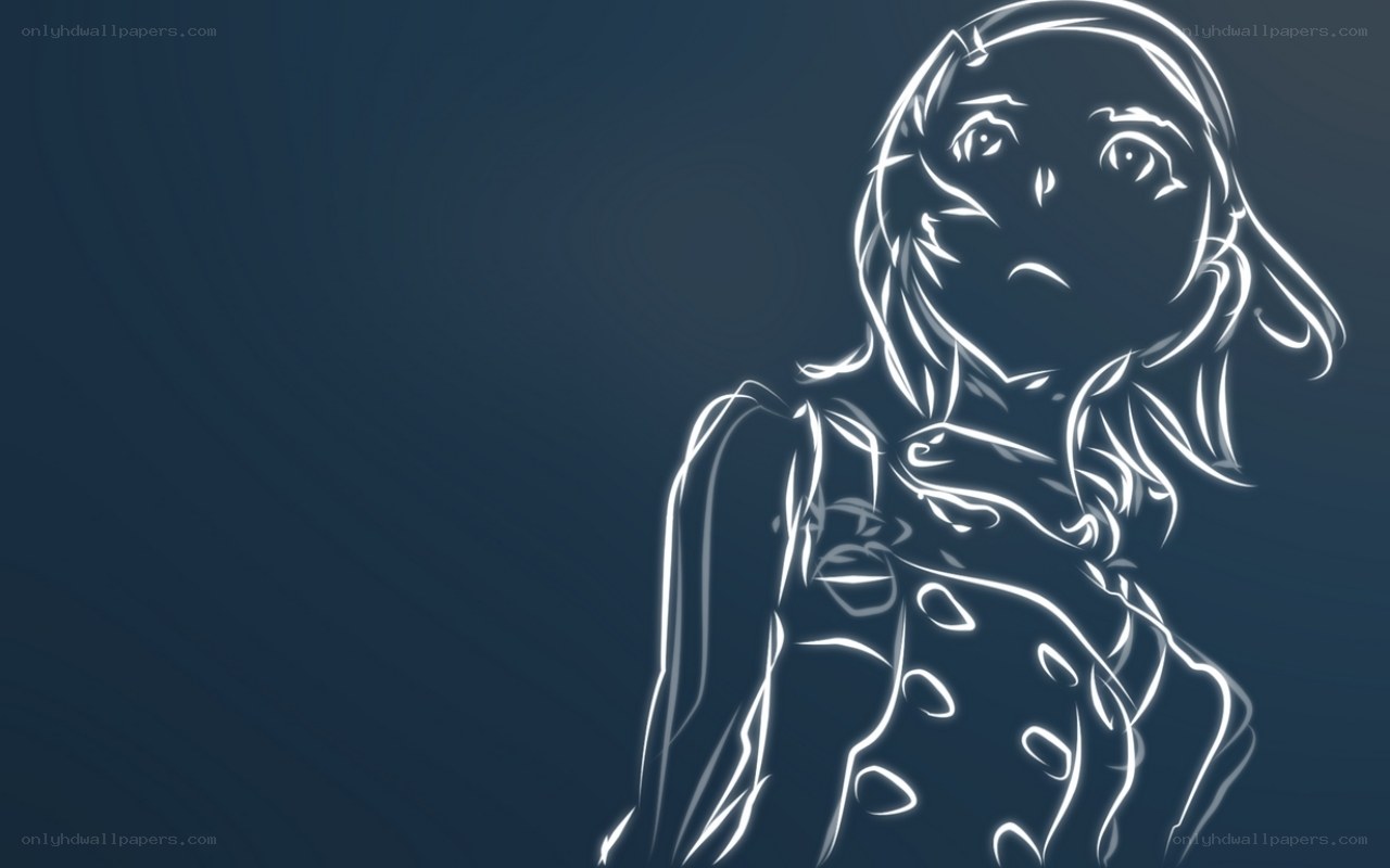 anime character outline