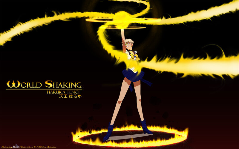Anime Character Performing Attack