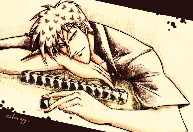 anime character playing harmonica