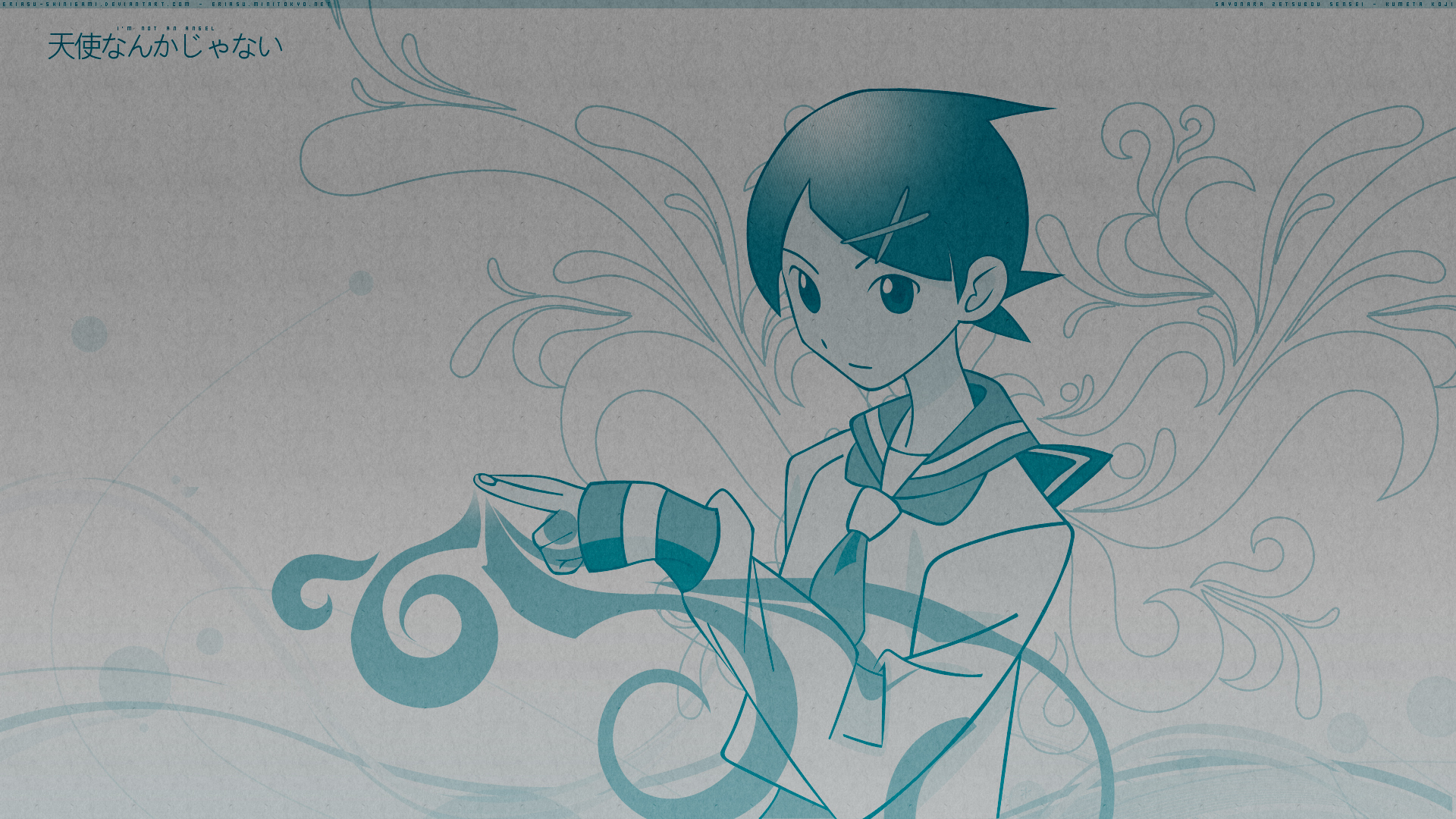 Anime character pointing