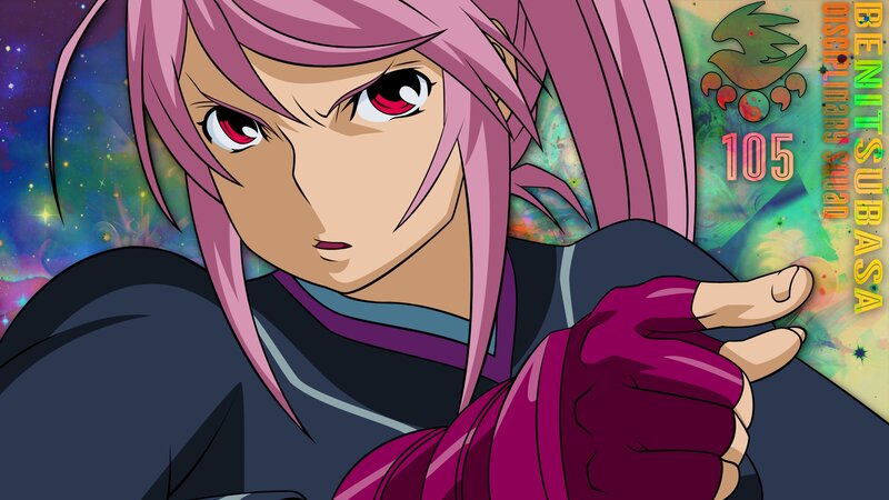 Anime Character Pointing — Purple