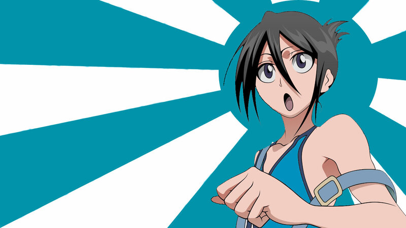 Anime Character Pointing — Teal