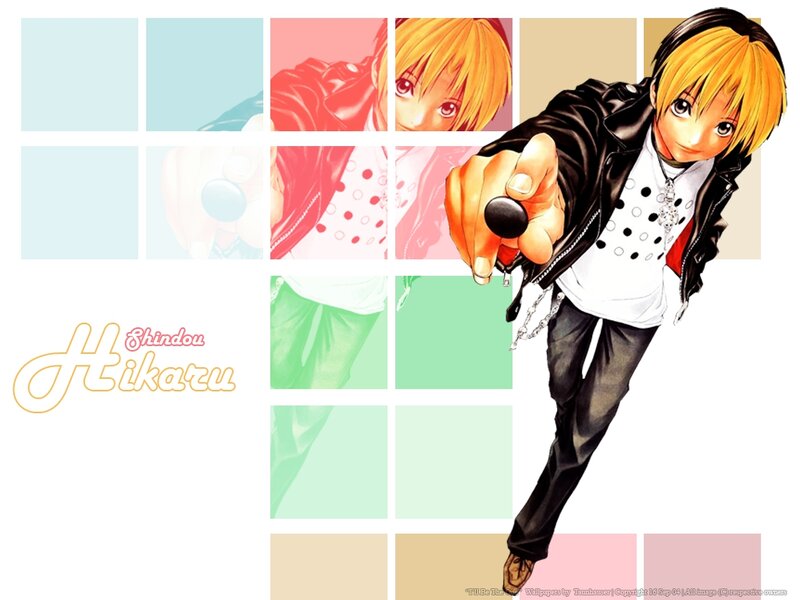 Anime Character Pointing — Yellow