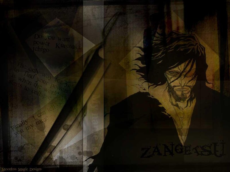Anime Character Portrait — Black, Dark