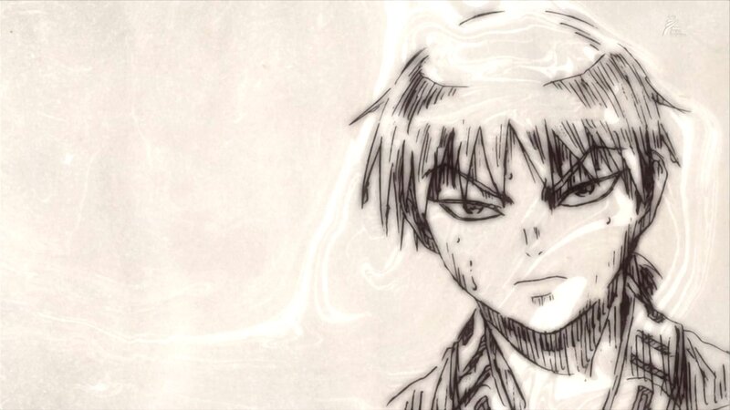 Anime Character Portrait — Black, Dramatic, Manga, Sketch