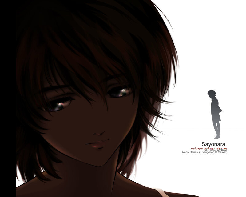Anime Character Portrait — Black