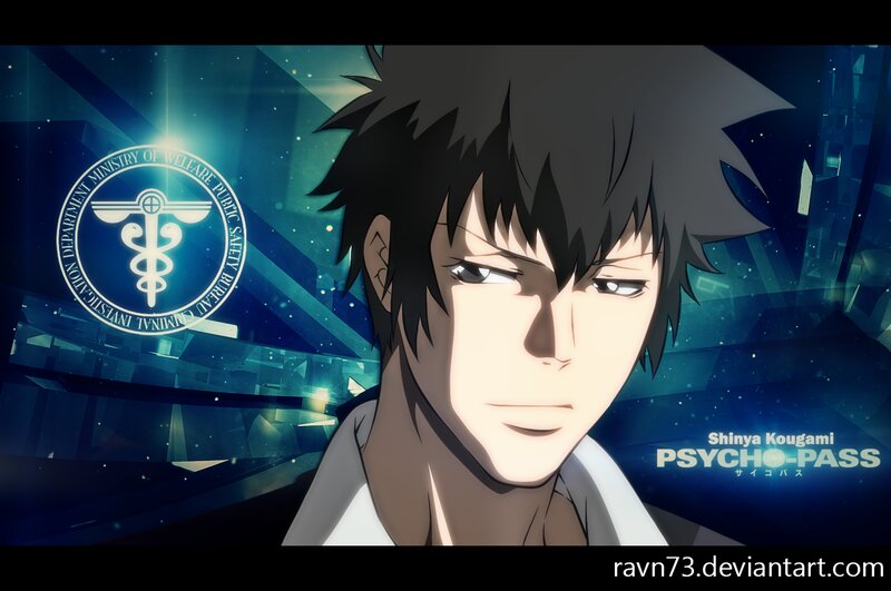 Anime Character Portrait — Blue, Dramatic, Night