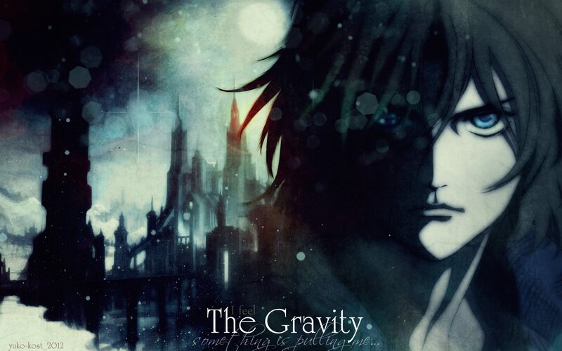 Anime Character Portrait — Blue, Dramatic