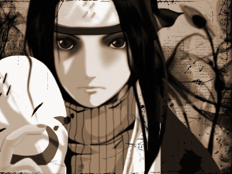 Anime Character Portrait — Brown, Dramatic, Manga, Headband