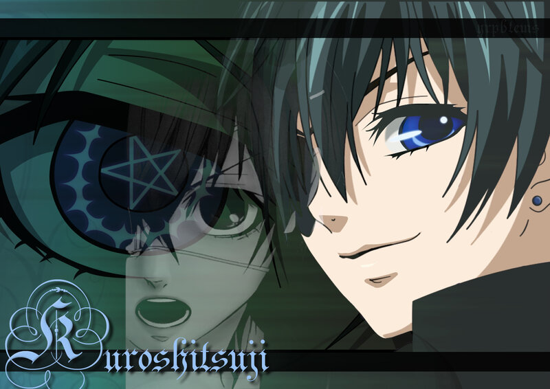 Anime Character Portrait — Green, Dramatic, Eye