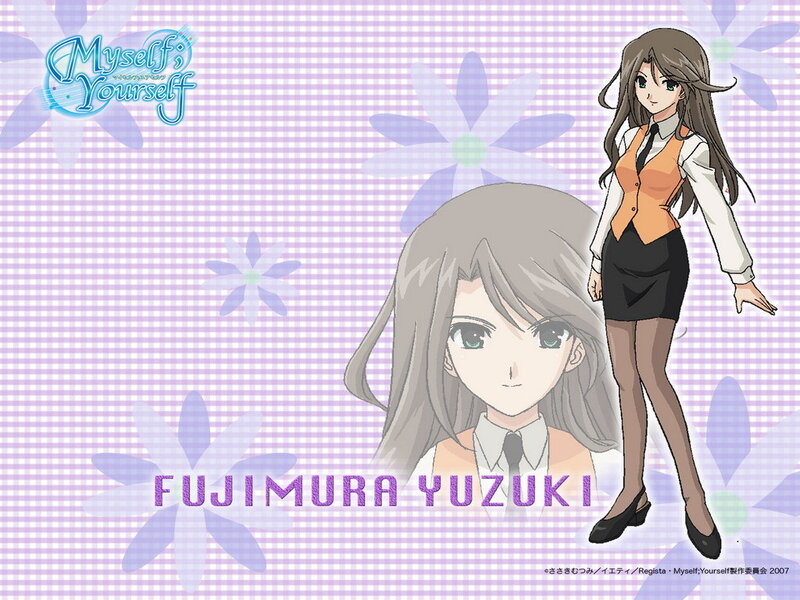 Anime Character Portrait — Purple, Calm
