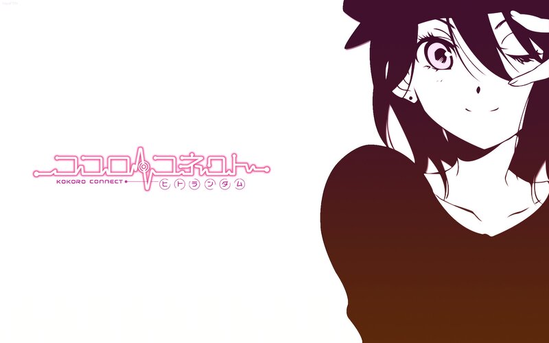 Anime Character Portrait — White, Calm