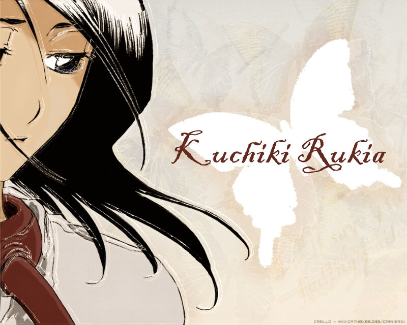 Anime Character Portrait — White, Dramatic, Manga, Butterfly