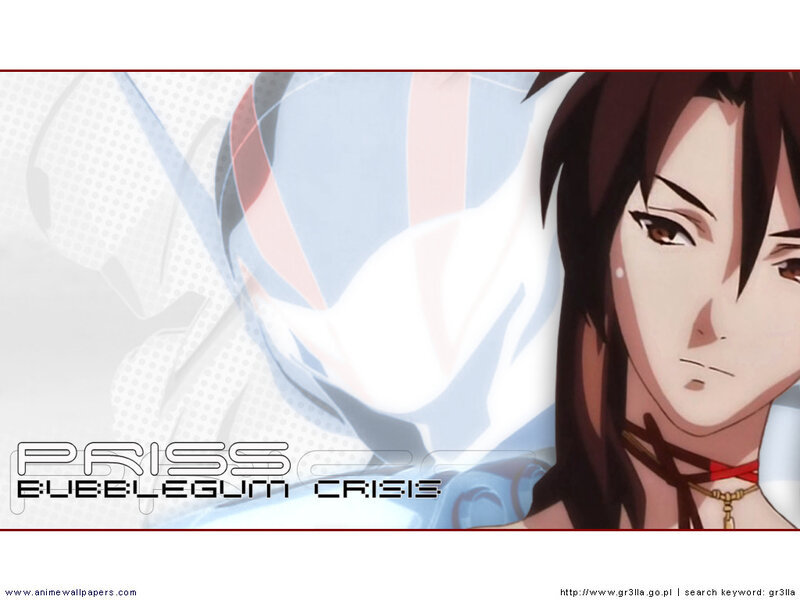 Anime Character Portrait — White, Serious