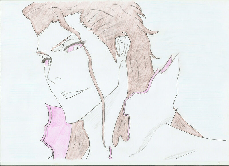 Anime Character Portrait — White