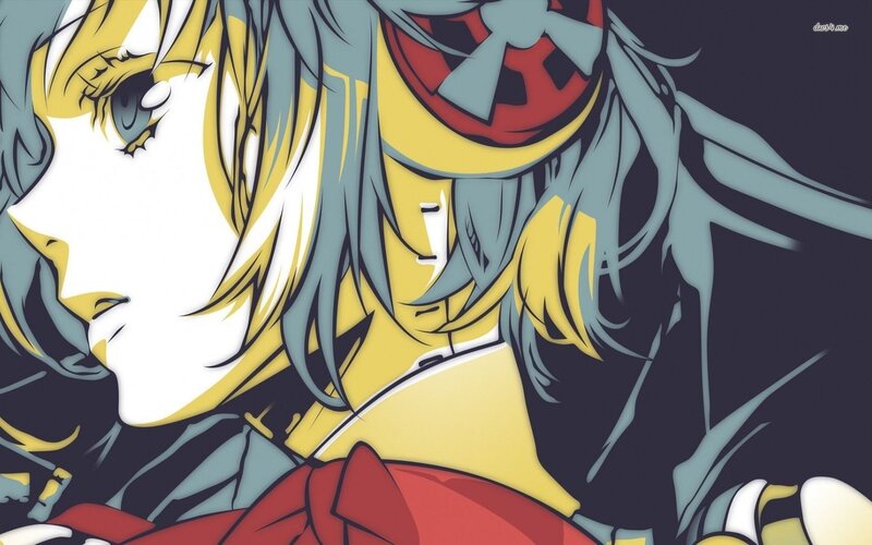 Anime Character Portrait — Yellow, Dramatic, Manga, Yellow Hair