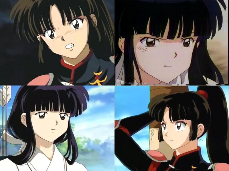 Anime Character Portraits — Black, Dramatic, Afternoon