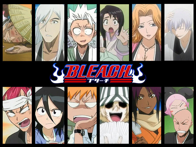 Anime Character Portraits — Black