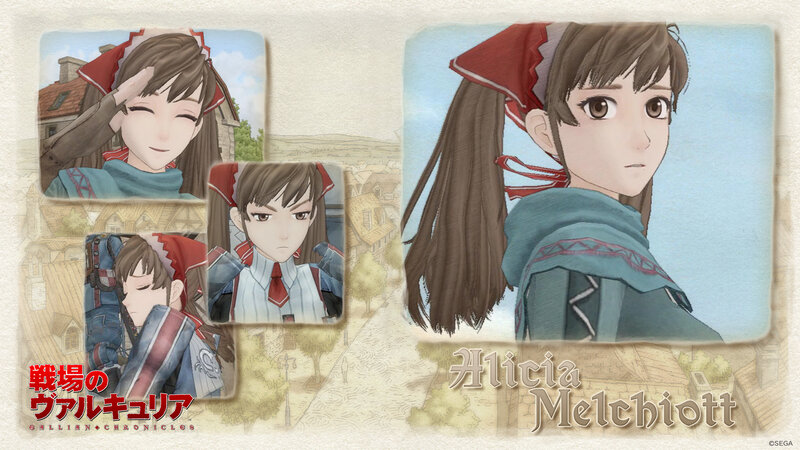Anime Character Portraits — Brown, Calm