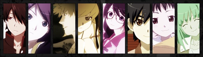 Anime Character Portraits — Purple, Calm