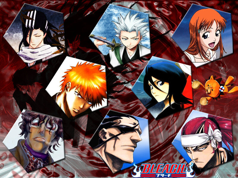 Anime Character Portraits — Red, Dramatic