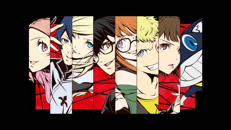 Anime Character Portraits — Red, Dynamic