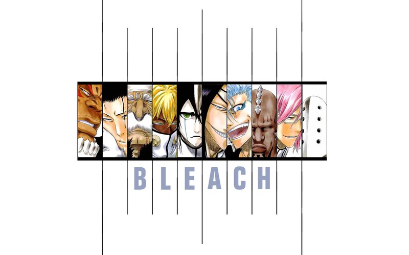 Anime Character Portraits — White, Dramatic, Manga
