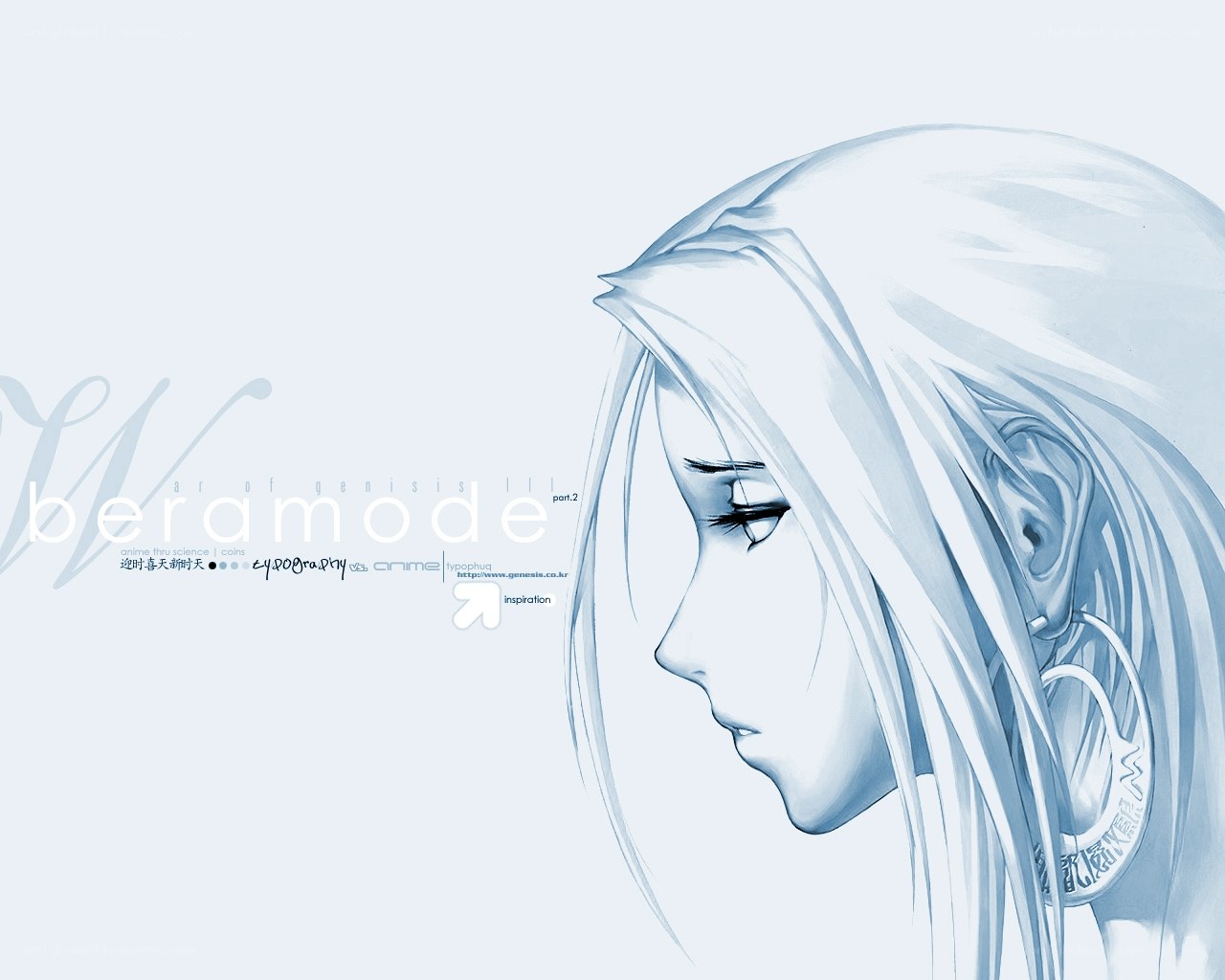 anime character profile art