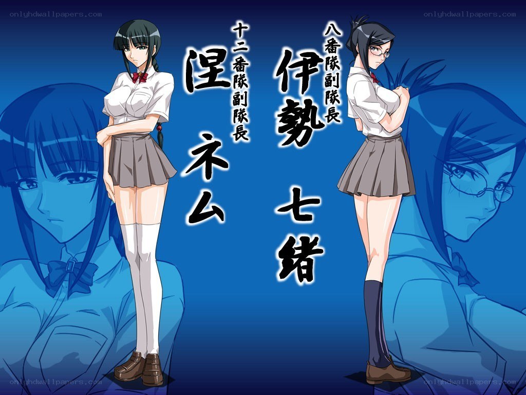 Anime character profile art