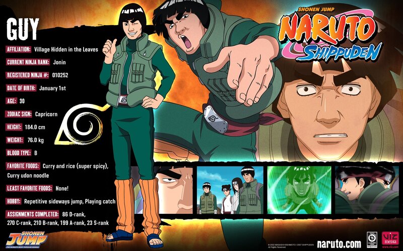 Anime Character Profile — Green, Dramatic, Character Info