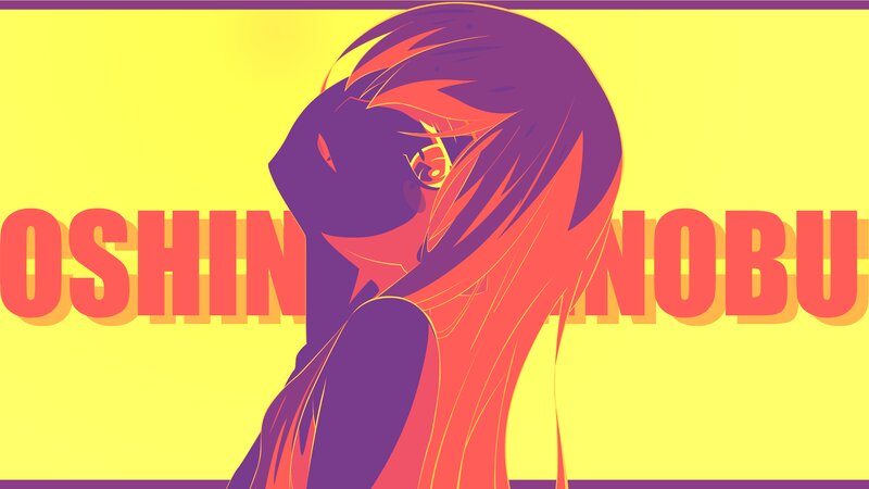 Anime Character Profile — Yellow, Dramatic, Digital Art