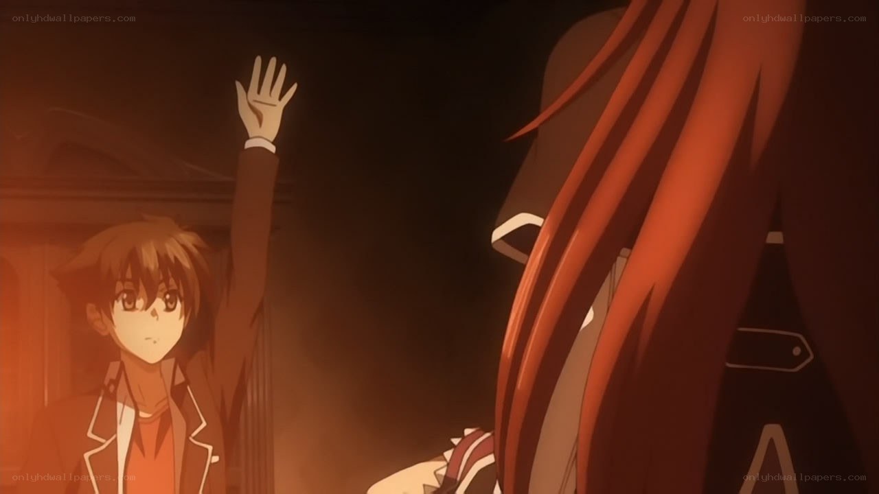 anime character raising hand