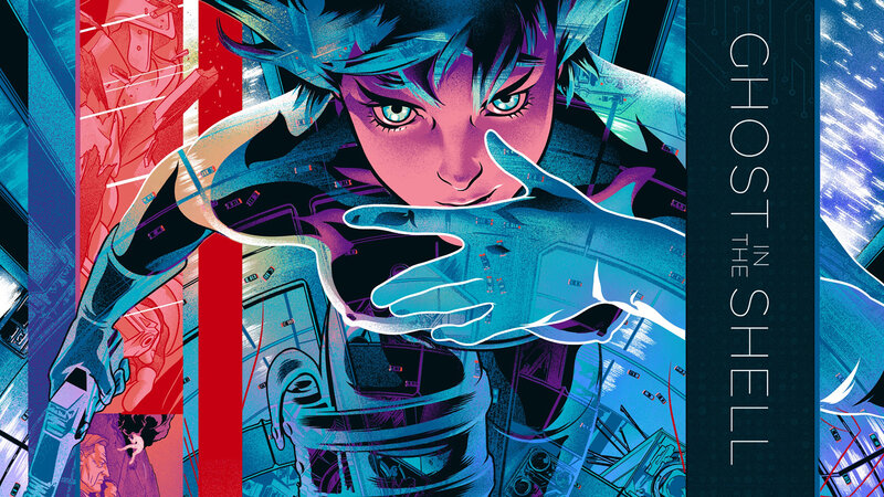 Anime Character Reaching Forward — Blue
