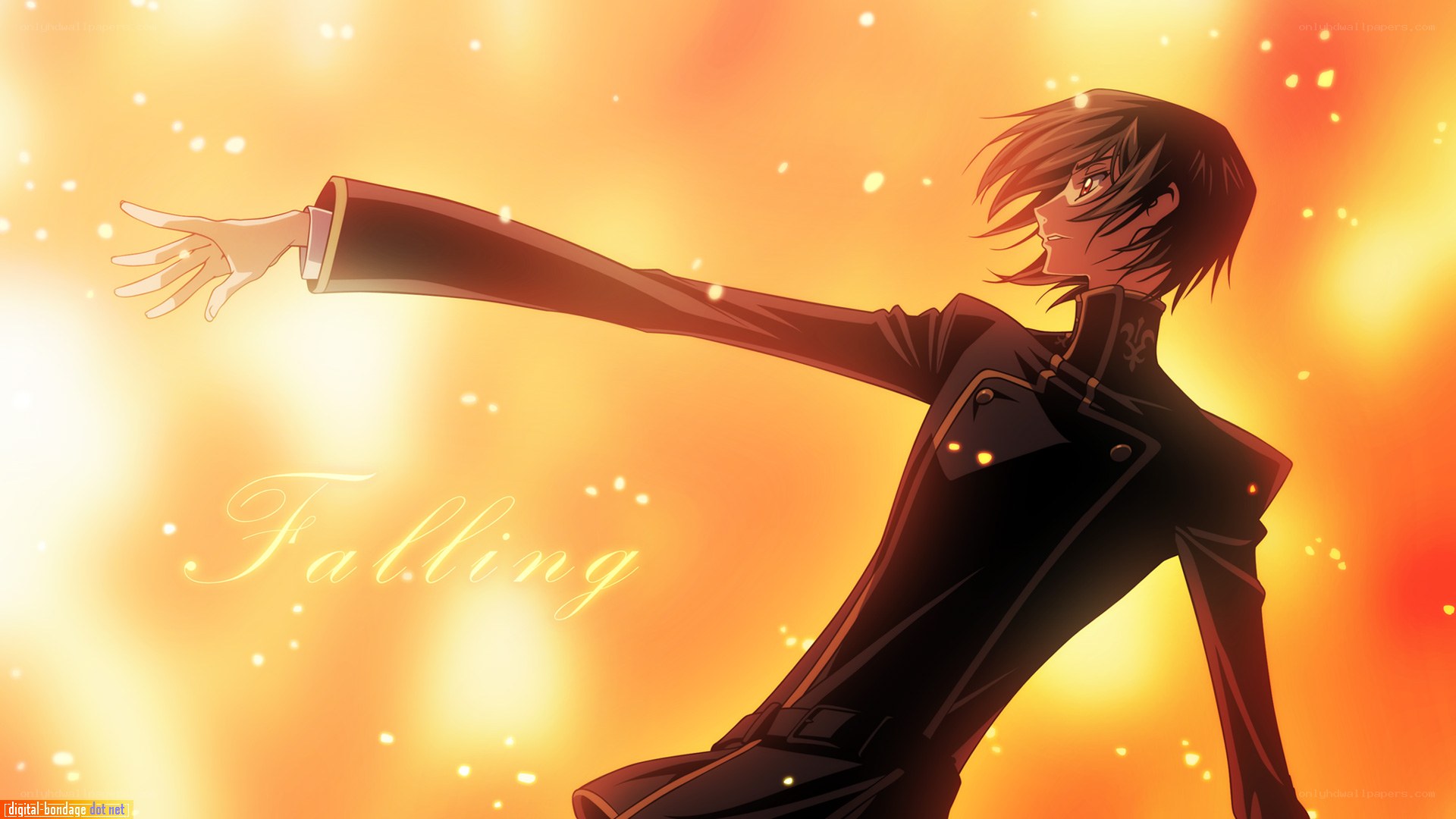 anime character reaching out