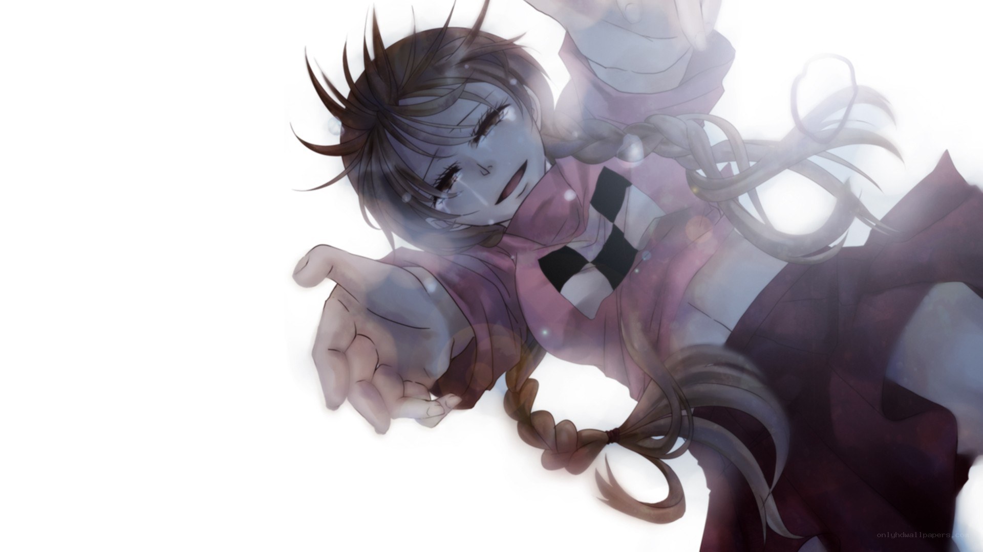 anime character reaching out