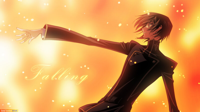 Anime Character Reaching Out — Orange, Dramatic