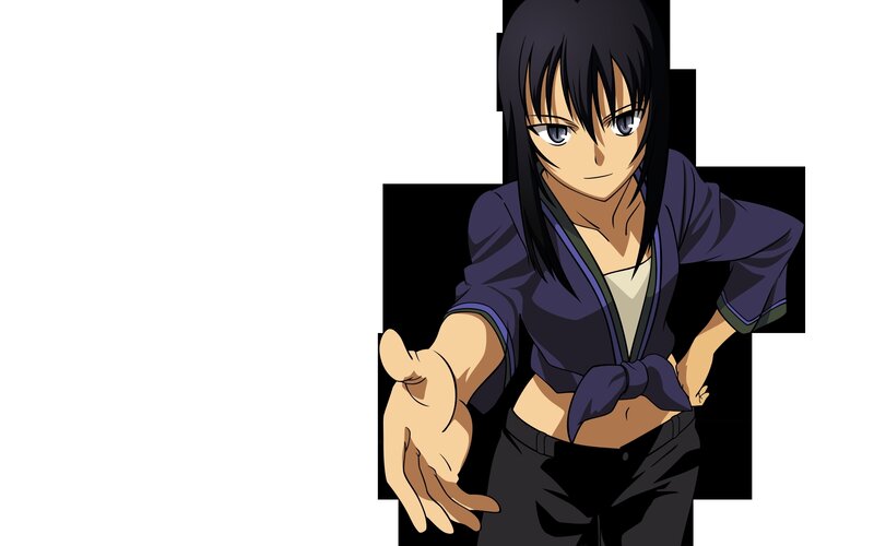 anime character reaching out