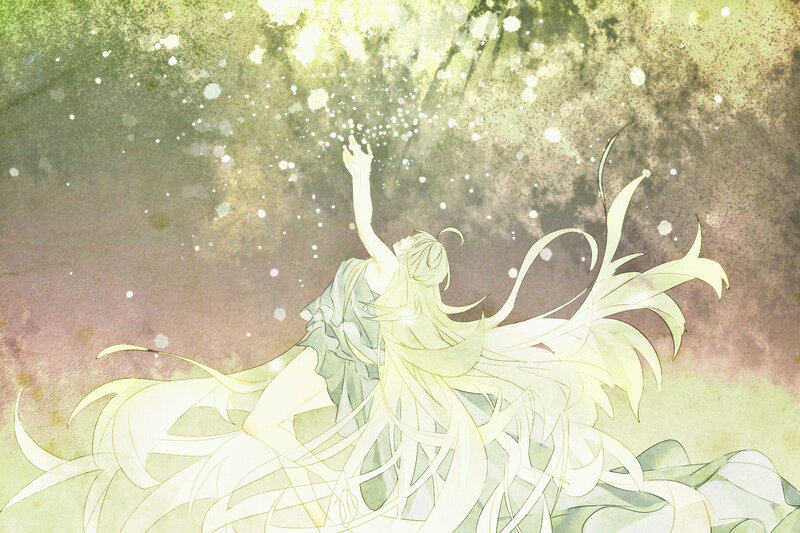 Anime Character Reaching Up