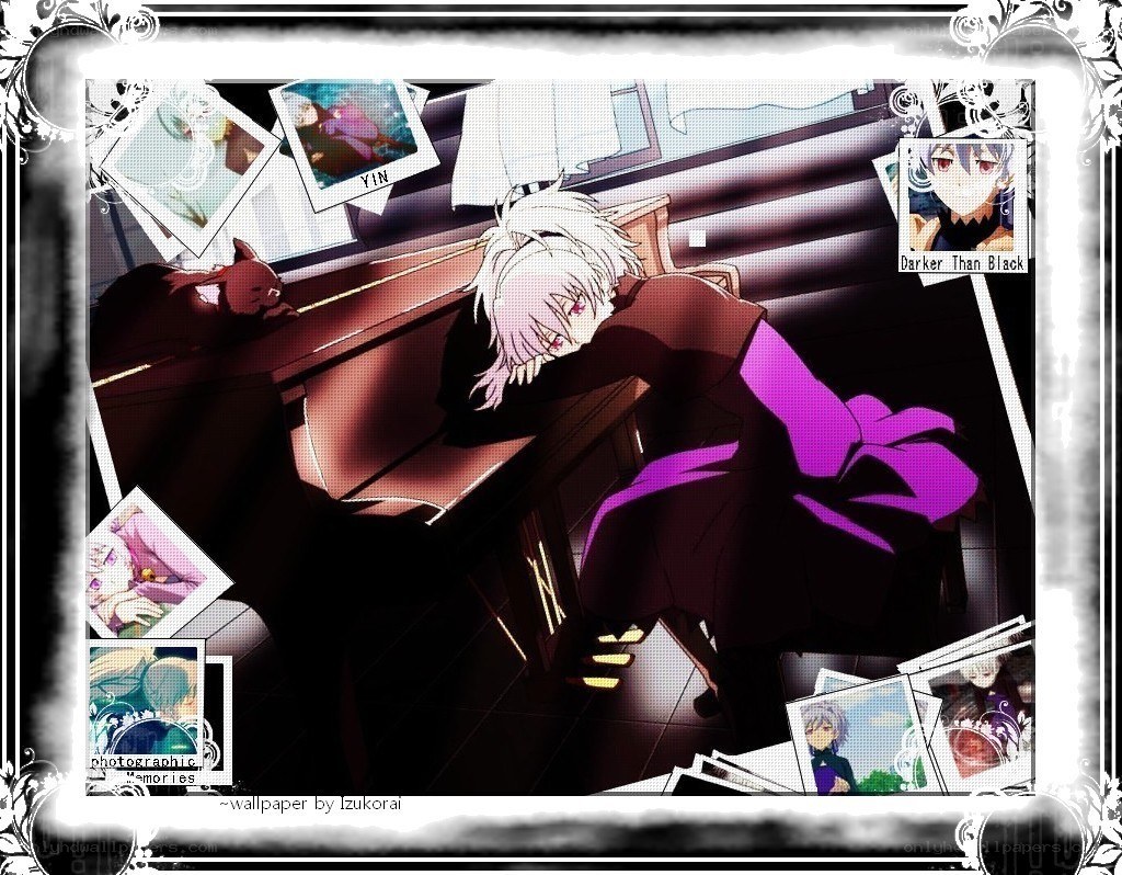 anime character resting on piano