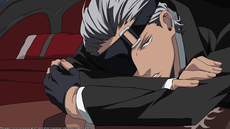 anime character resting