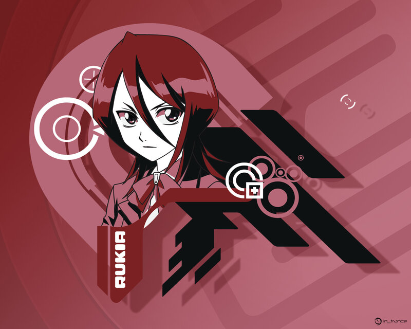 Anime character Rukia artwork