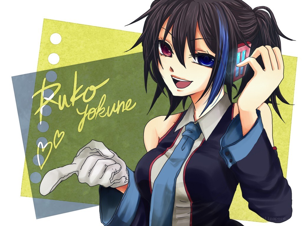 Anime character Ruko Yokune