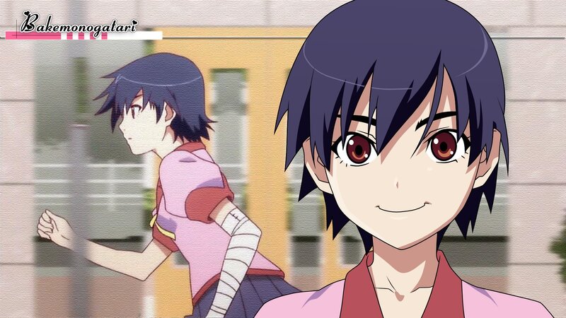 anime character running