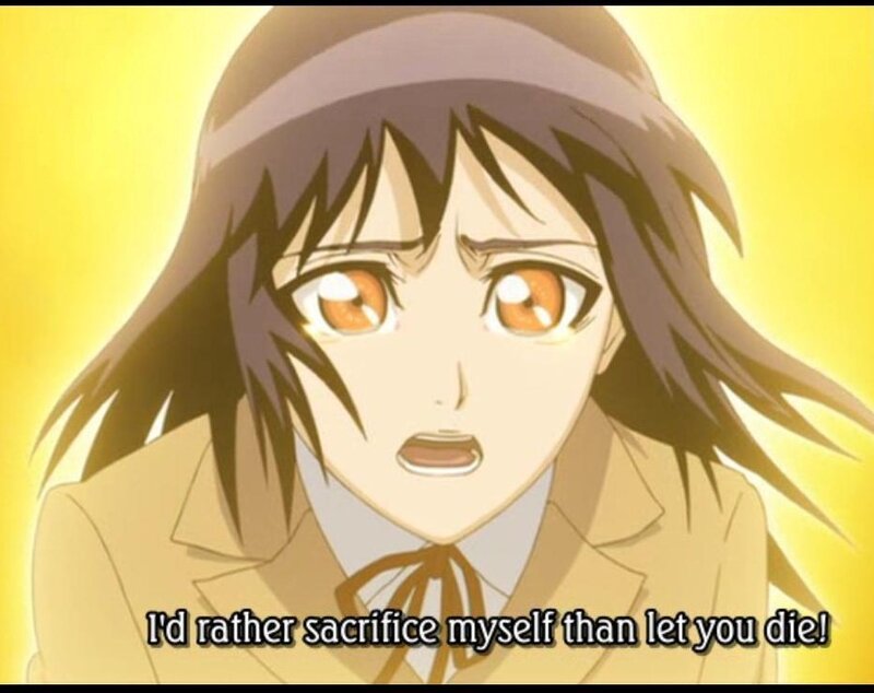 anime character sacrifice