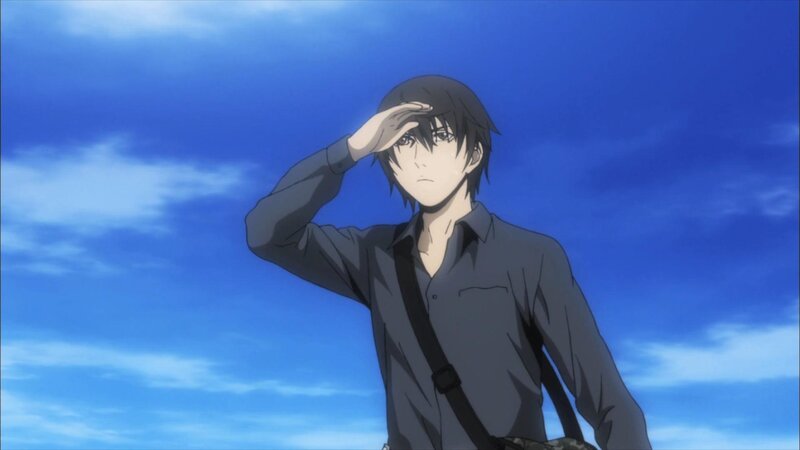 anime character saluting