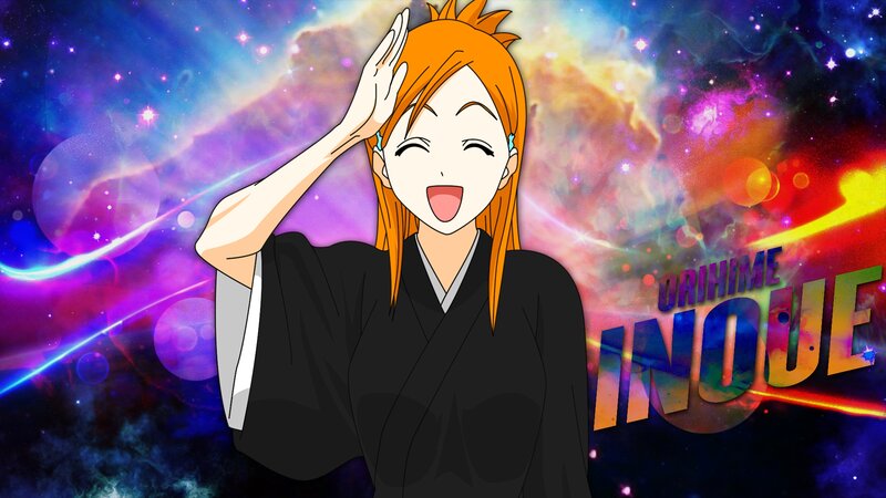 Anime Character Saluting — Purple, Energetic
