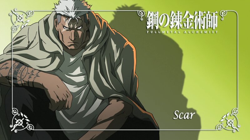 Anime Character Scar