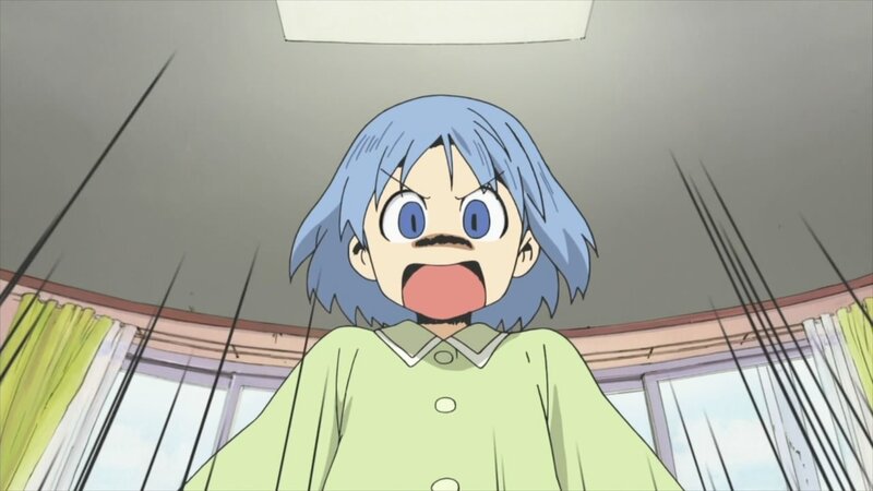 anime character screaming