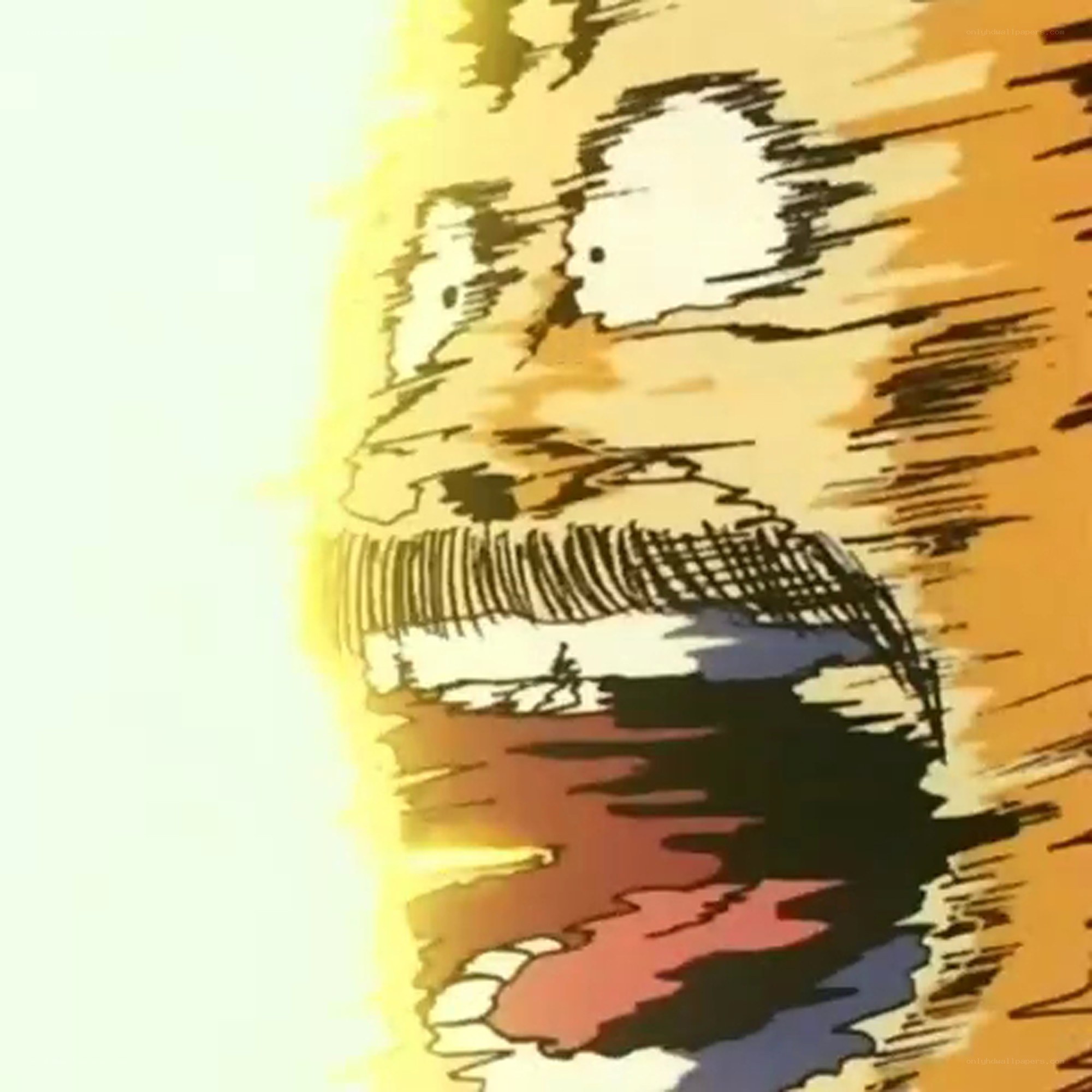 anime character screaming